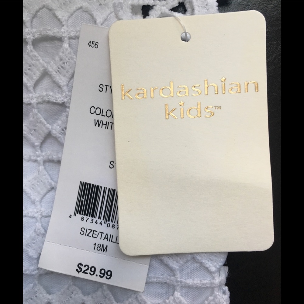 🆕 KARDASHIAN KIDS EYELET DRESS🆕